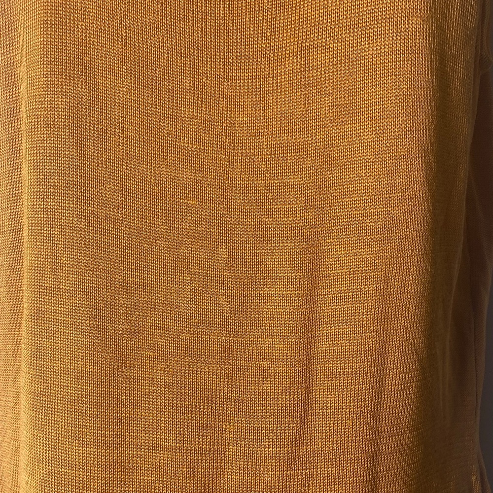 Elegant Mustard Sleeveless Tank Top - Picture 2 of 5